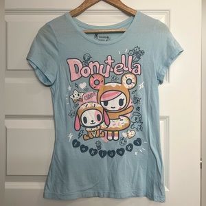Tokidoki Donutella t-shirt - size S 💙🍩⚡️
